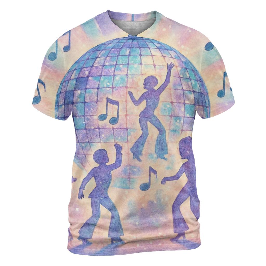 Disco Dot Mosaic designer pattern shirts