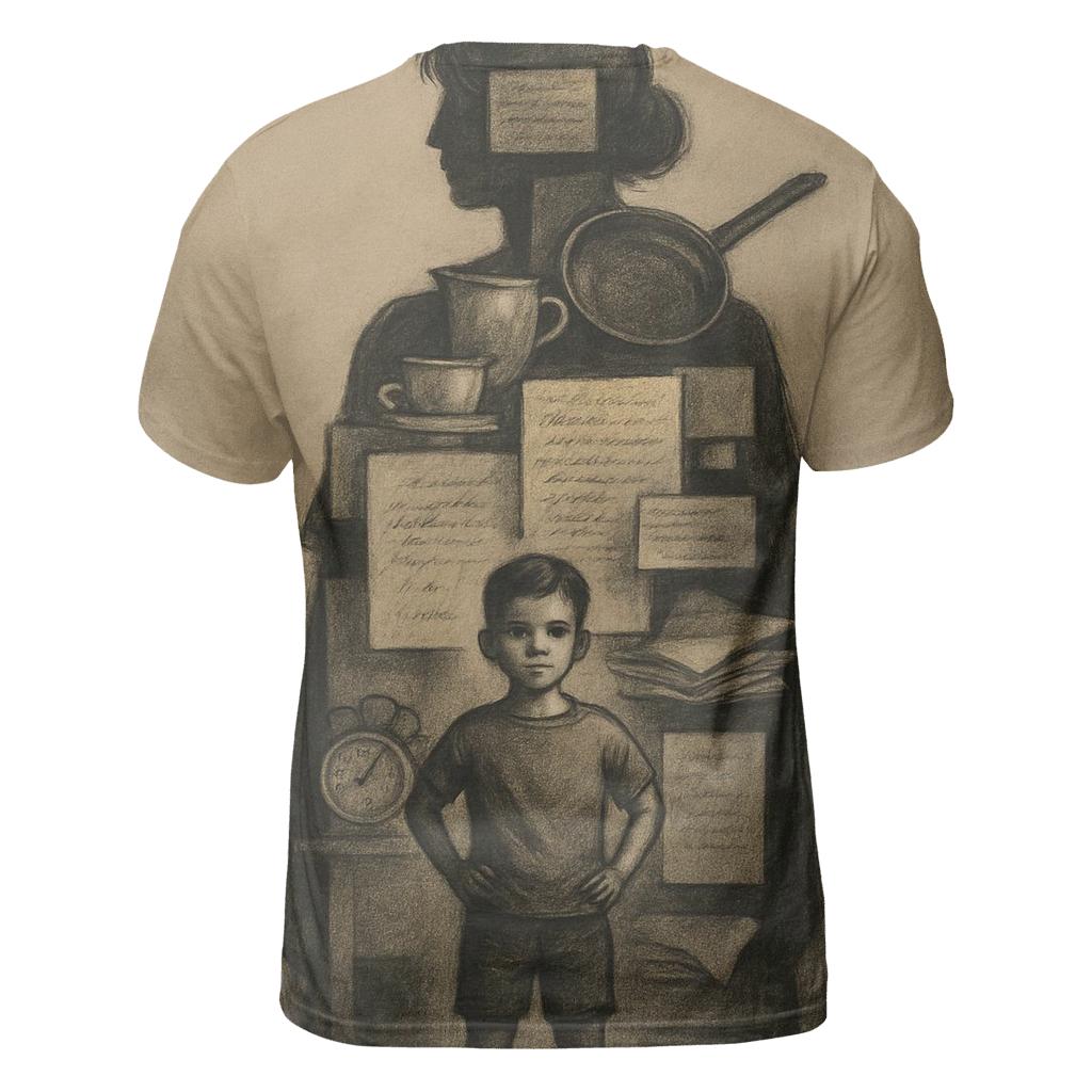 Her Silent Strength statement graphic shirts