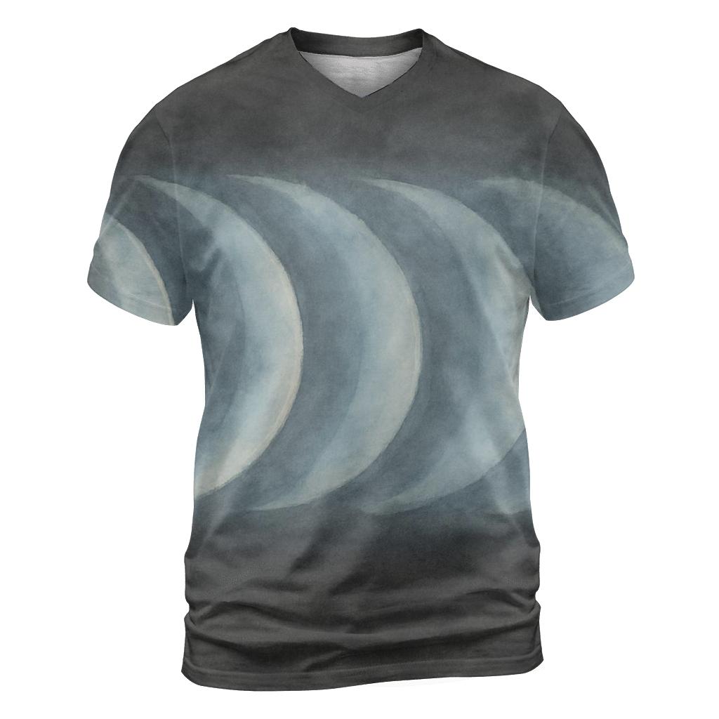 Moonlit Breath trendy printed shirt styles