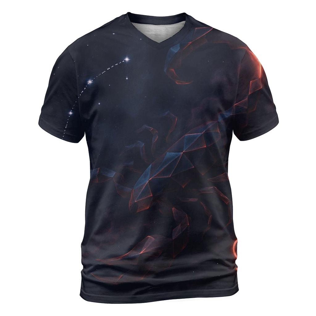 Scorpio Galactic Scorpion Design unique graphic print tees