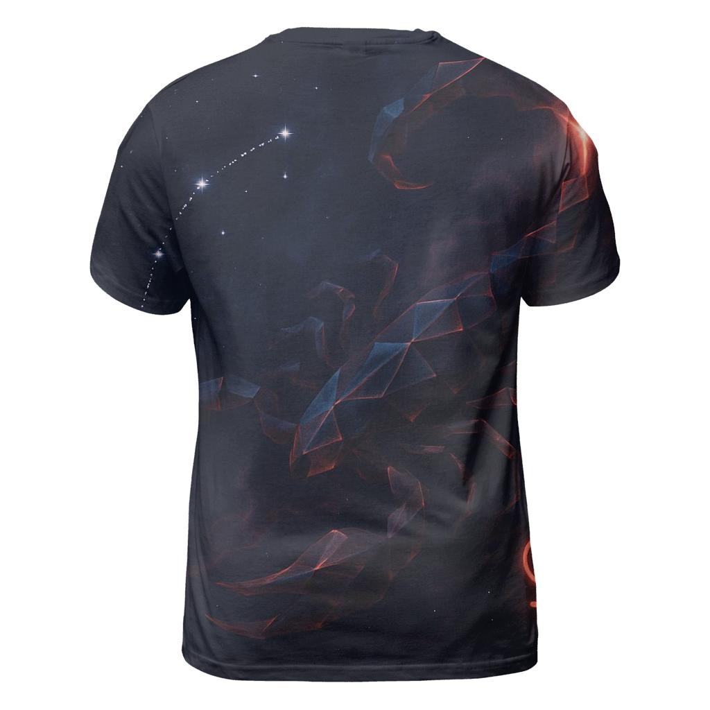 Scorpio Galactic Scorpion Design unique graphic print tees