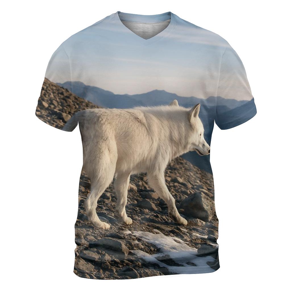 Alpine Ghost Crossing trendy printed shirt styles