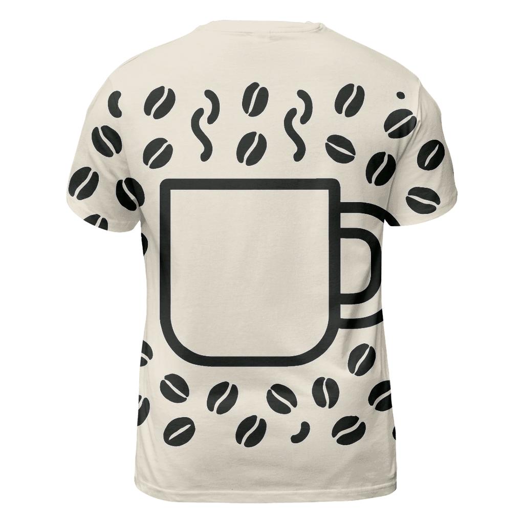 Mug Outline Negative creative print fashion shirts