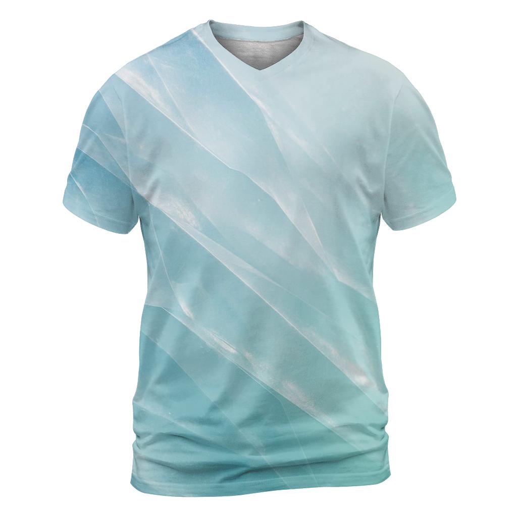 Glacier Blue Transition designer pattern shirts