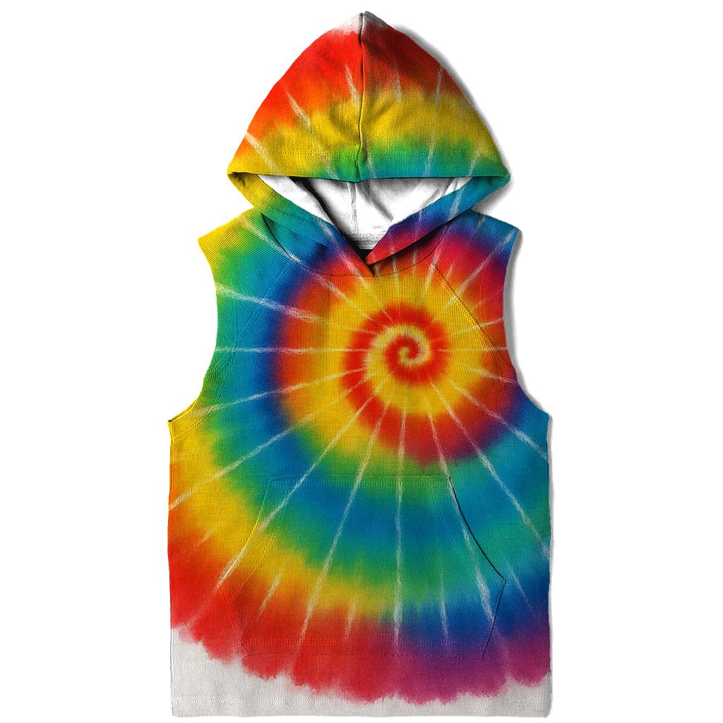 Classic Rainbow Spiral premium hoodies