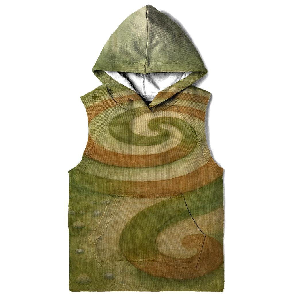 Quiet Spiral Path graphic hoodies