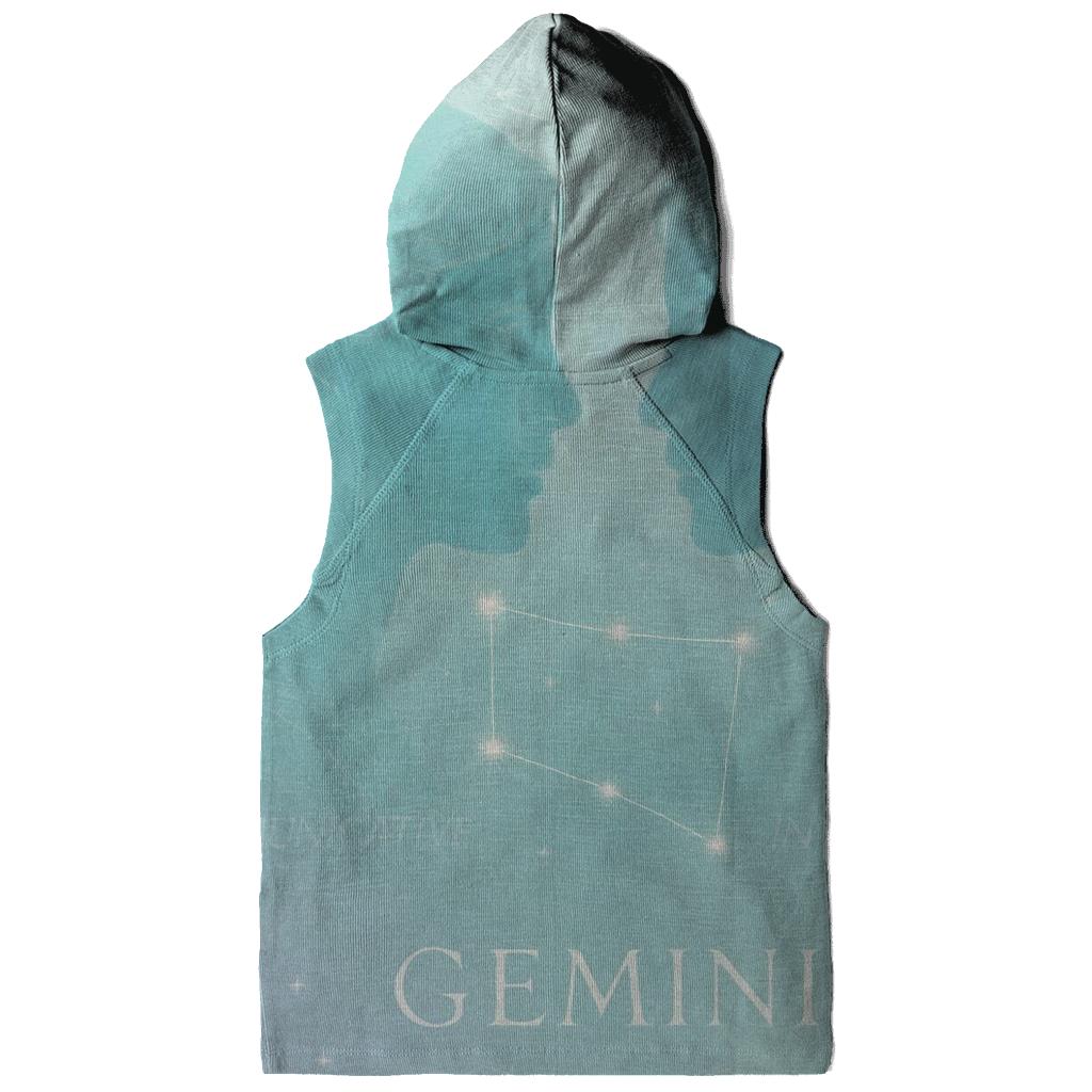 Ethereal Gemini Twins Portrait zip-up hoodies