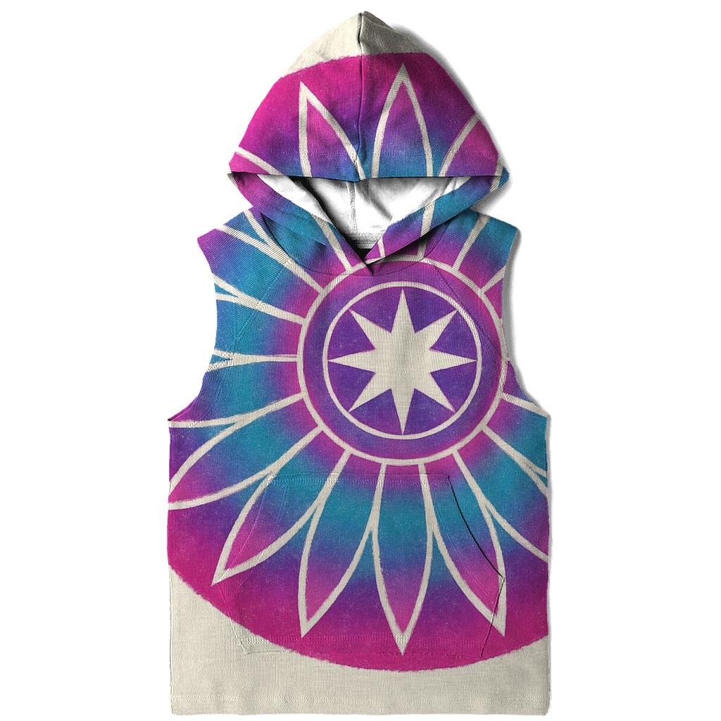 Mandala Sunburst heavyweight hoodies