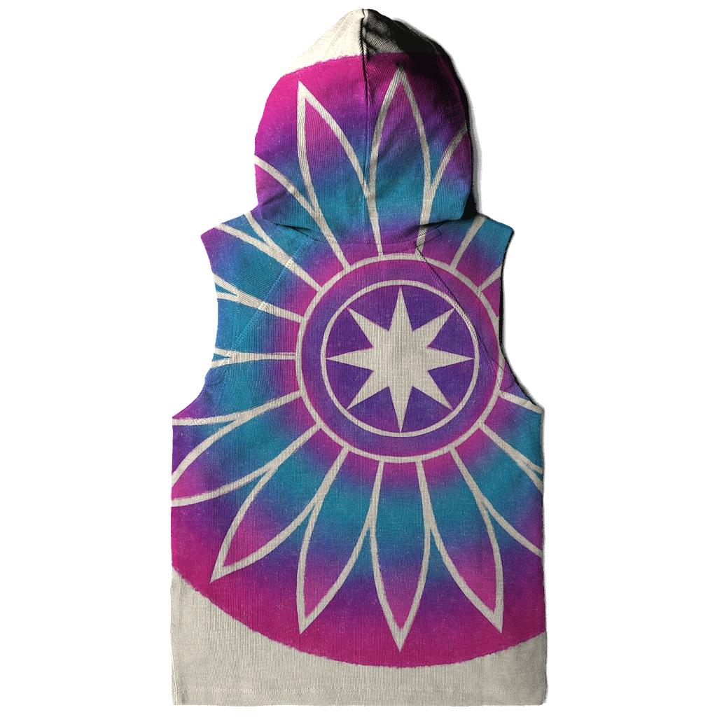 Mandala Sunburst heavyweight hoodies