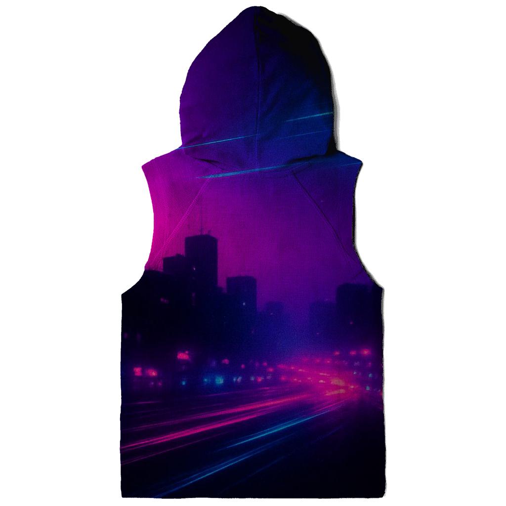 Neon Nightfall Sweep premium hoodies