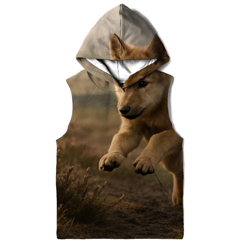 Highland Pup Learning To Hunt hoodie trends