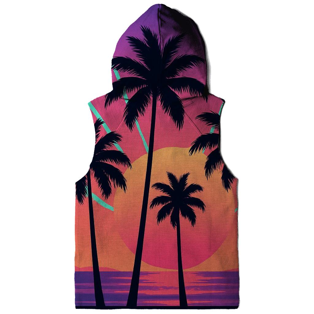 Palm Laser Silhouette hoodies fashion