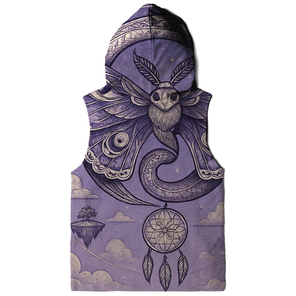Ouroboros Dreamweaver Moth lightweight hoodies