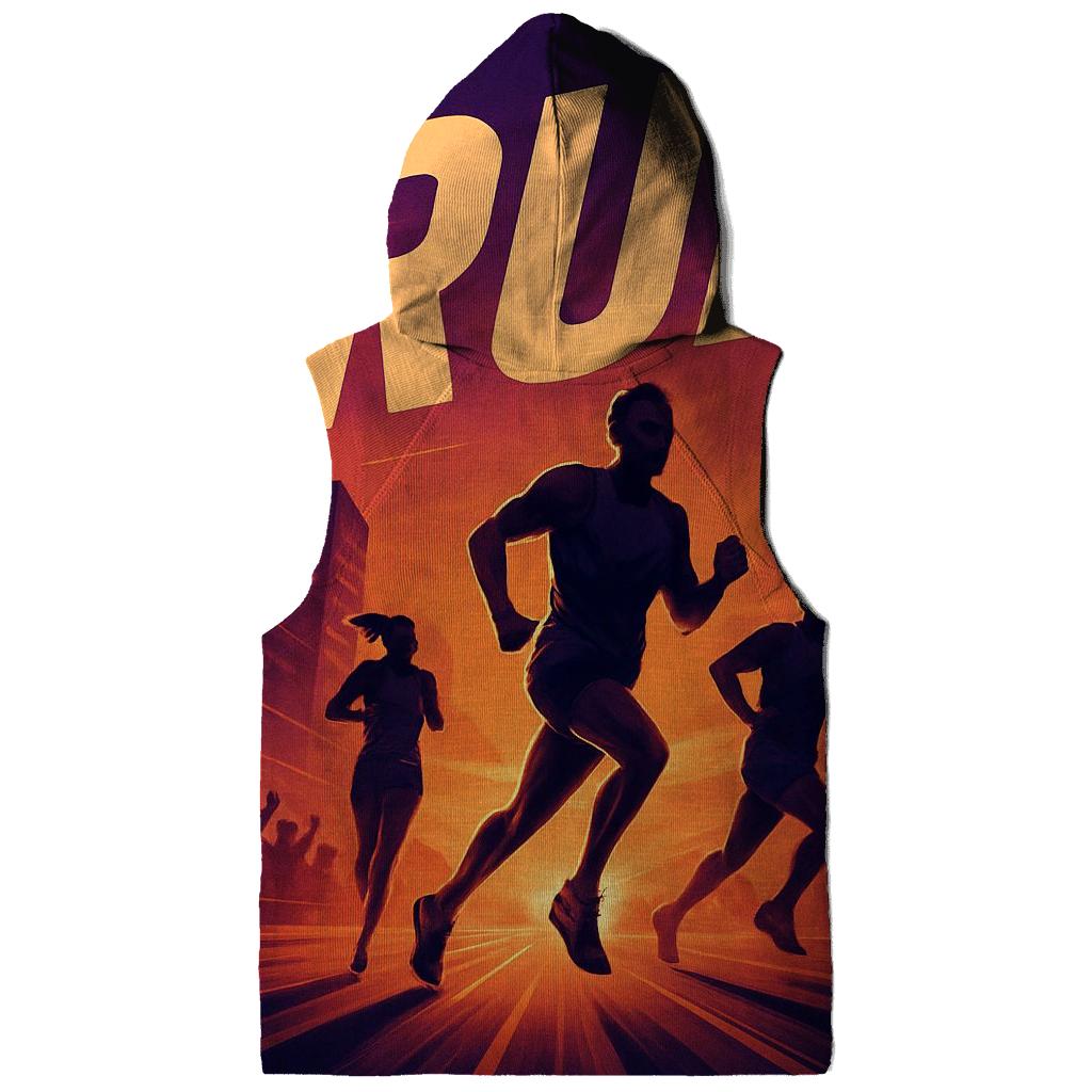 Urban Marathon Sunset hoodie designs