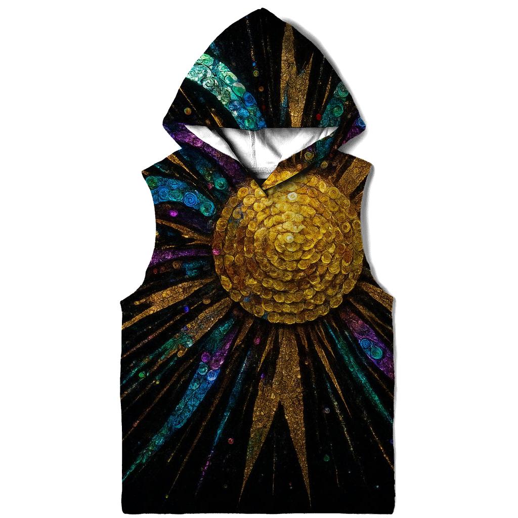 Sequin Solar Flare custom hoodies