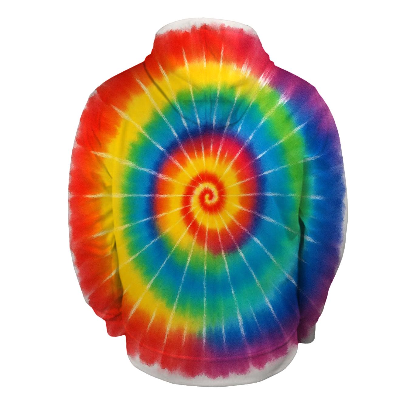 Classic Rainbow Spiral hoodie trends