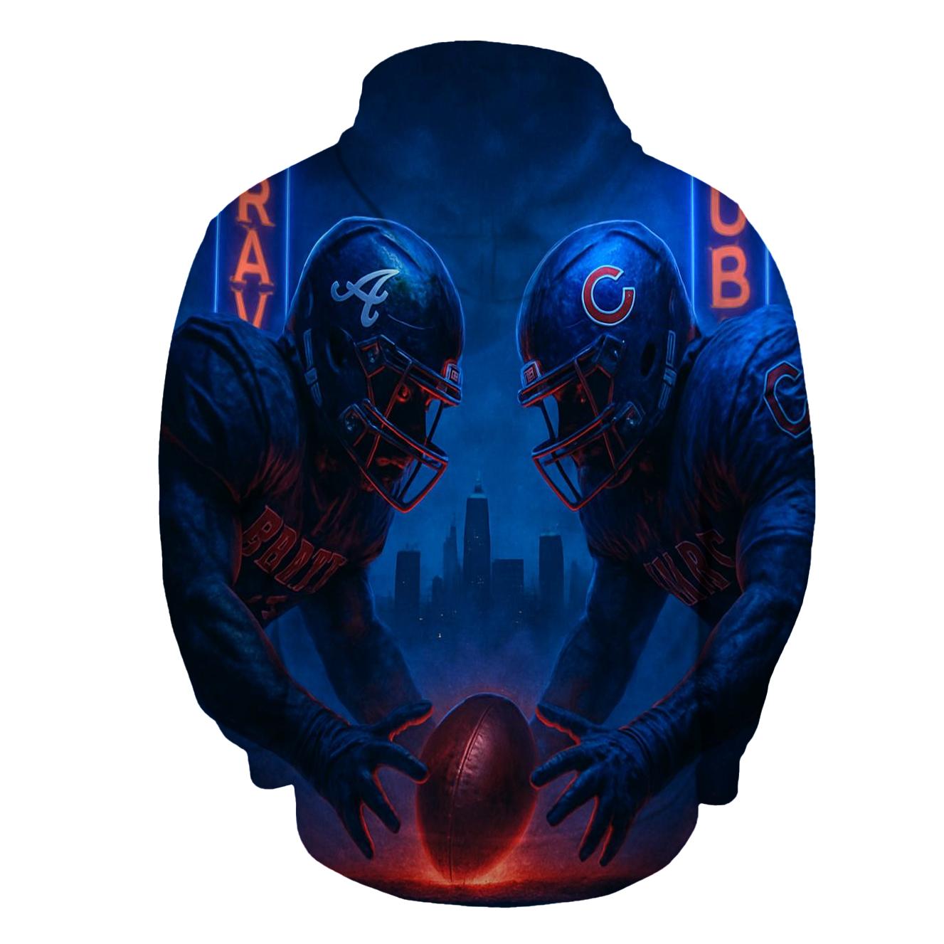 Midnight Masked Showdown pullover hoodies
