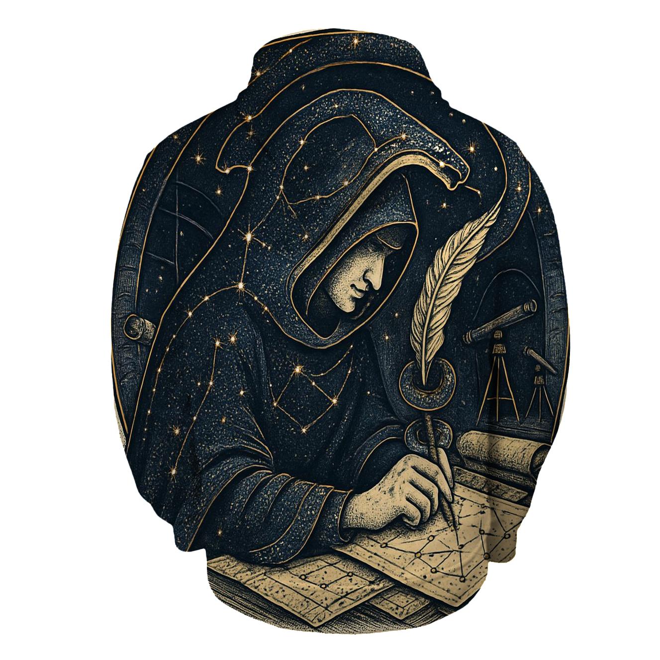 Celestial Ouroboros Cartographer hoodies fashion