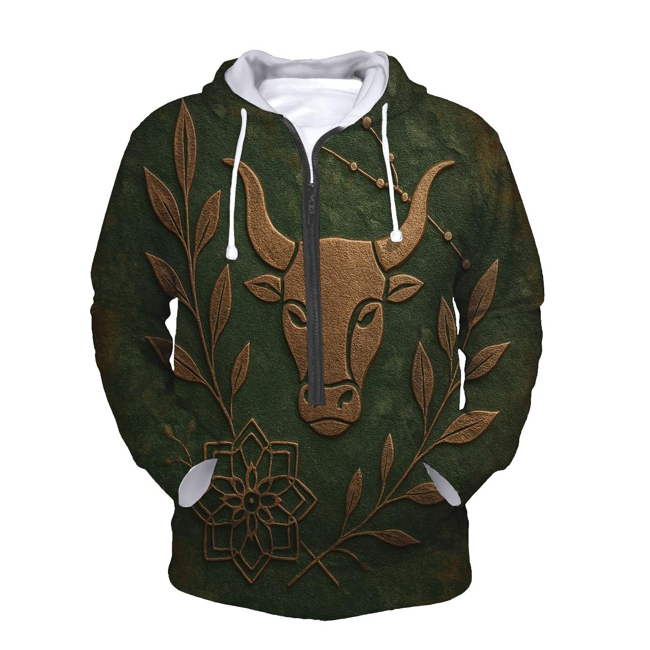 Mystic Taurus Bull Glyph lightweight hoodies
