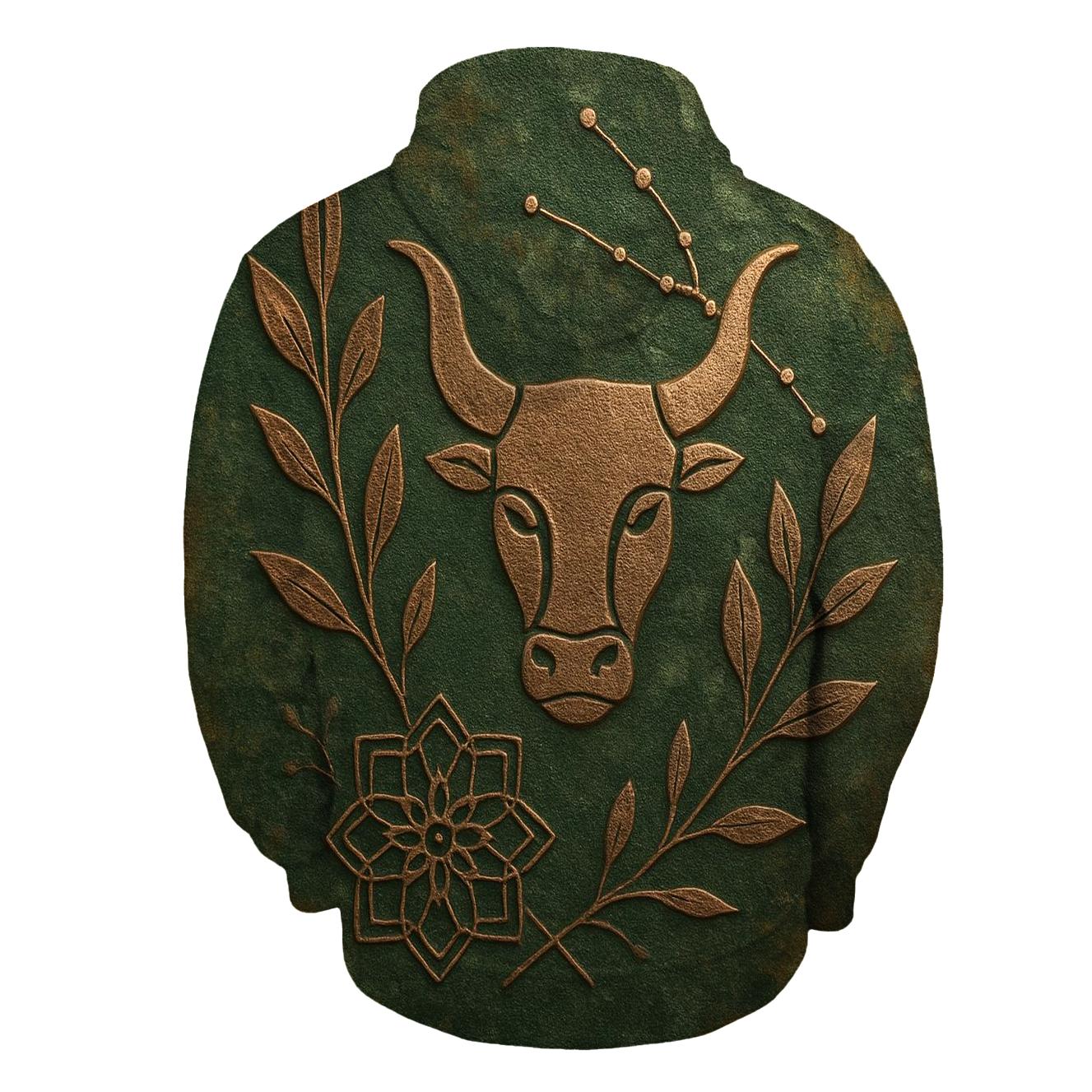Mystic Taurus Bull Glyph lightweight hoodies
