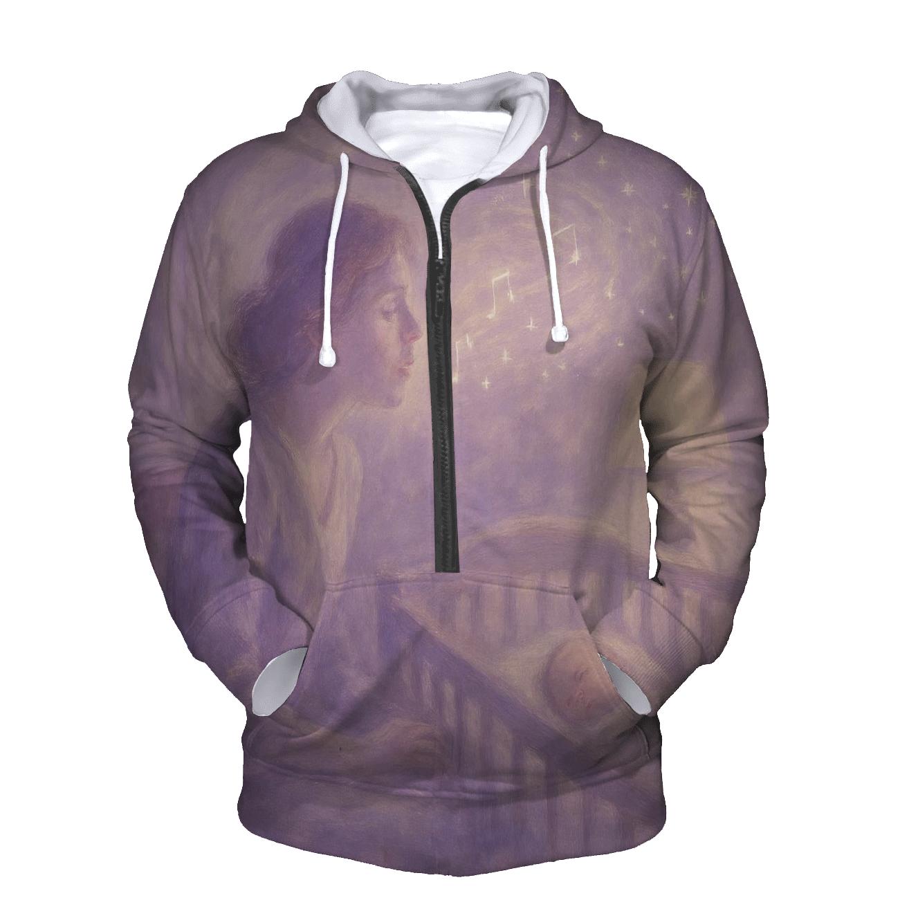 Lullaby Of Light embroidered hoodies