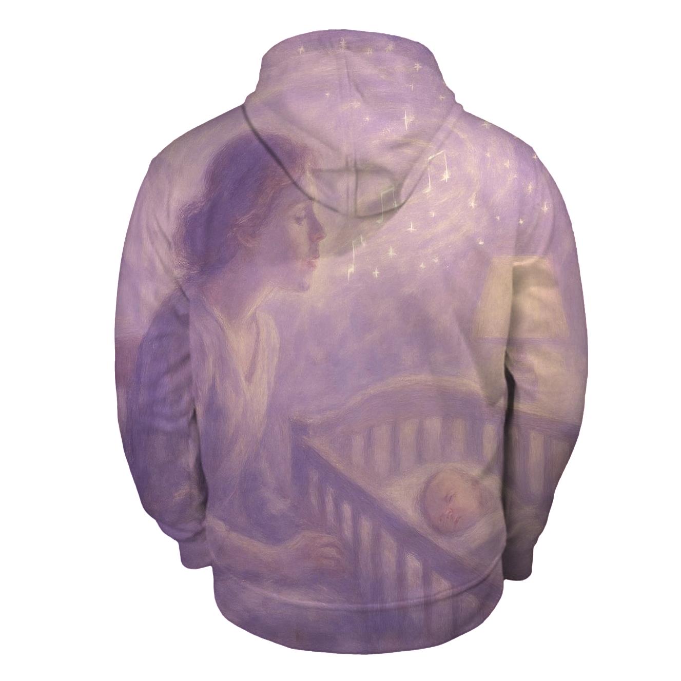 Lullaby Of Light embroidered hoodies