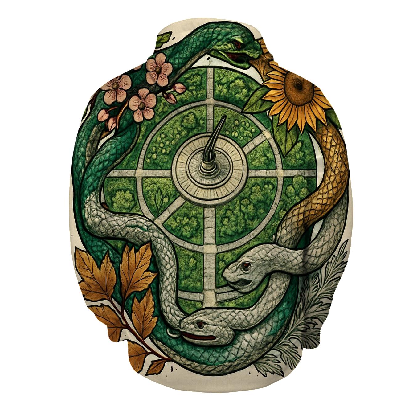 Garden Ouroboros Of Seasons designer hoodies