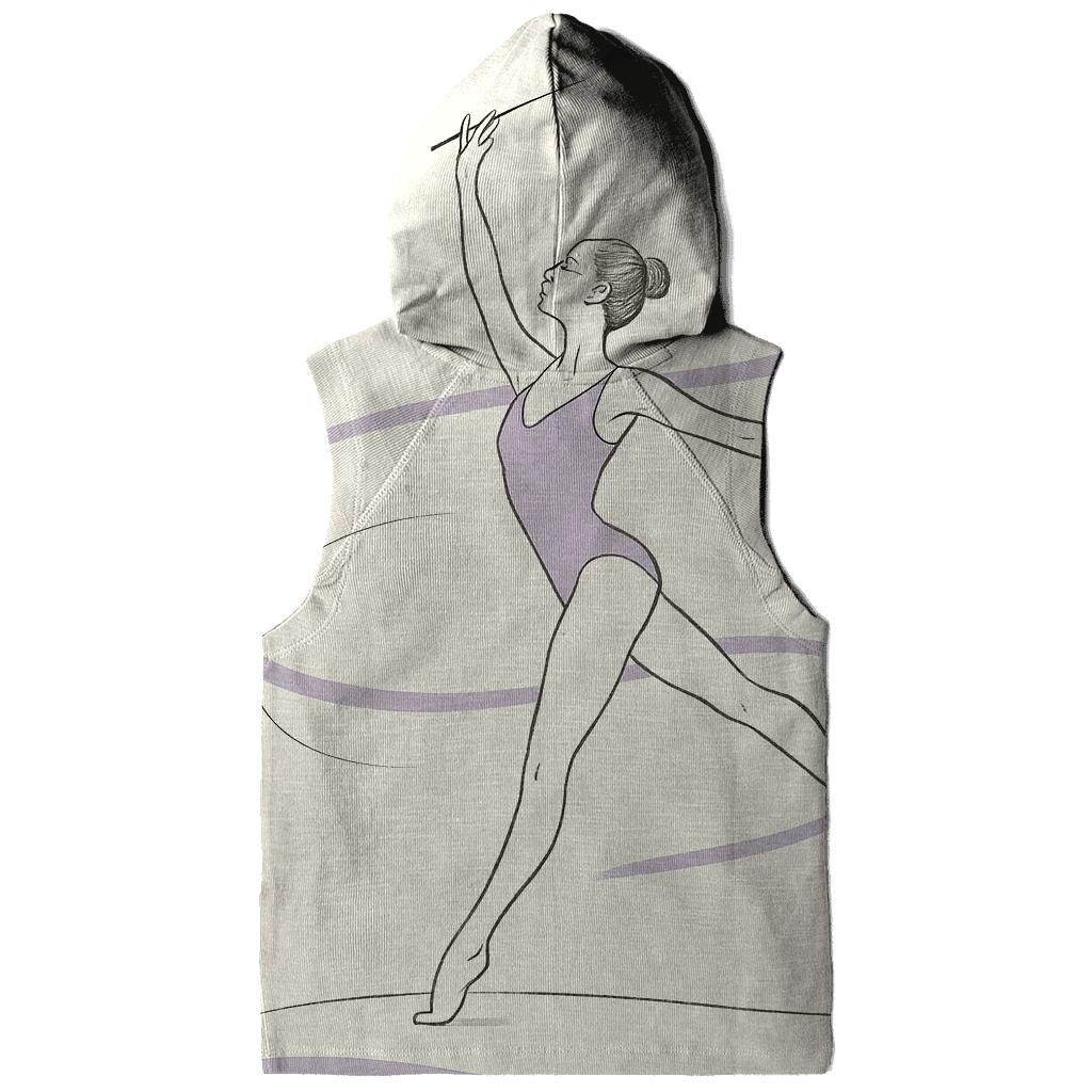 Gymnastics Silk Minimal premium hoodies