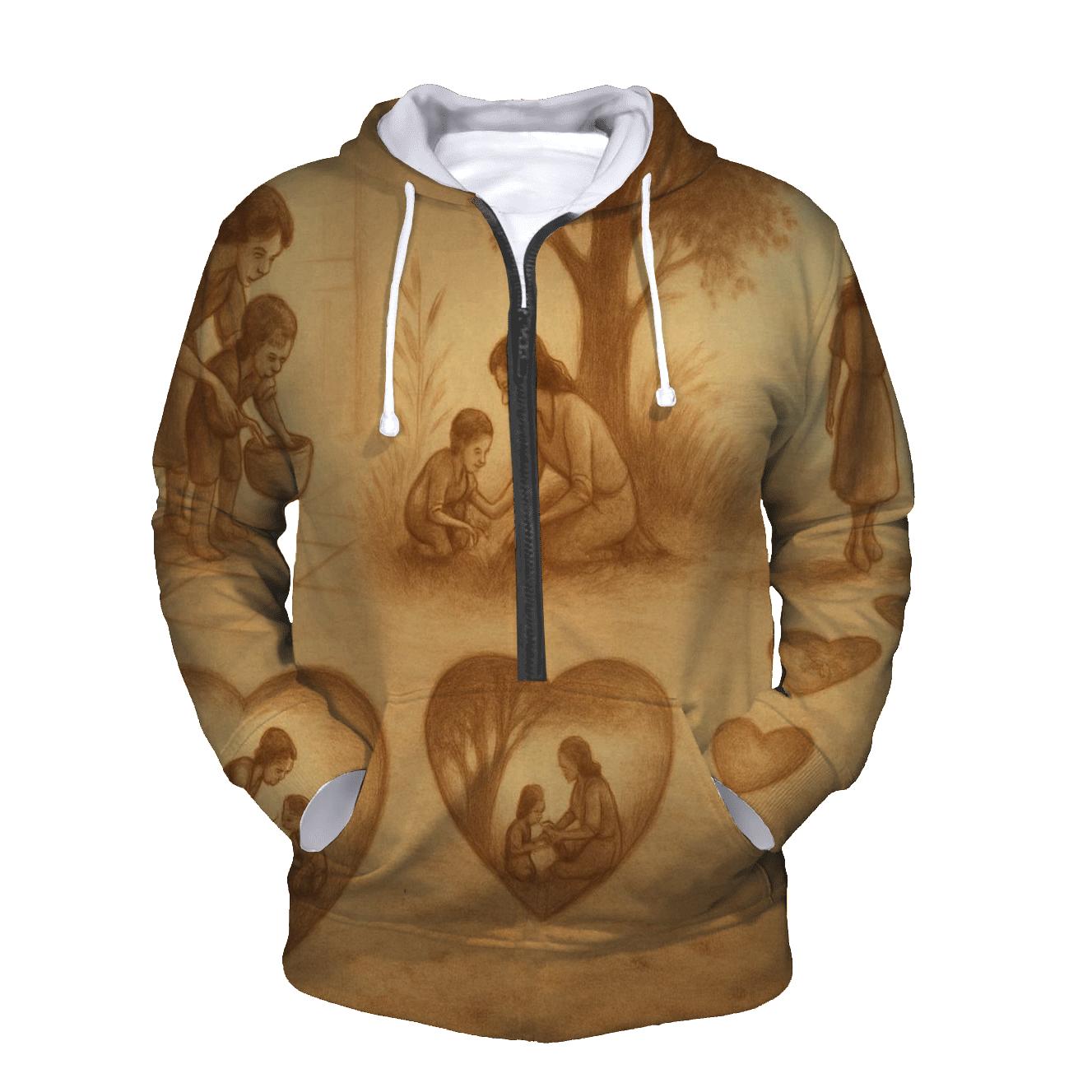 Footprints In The Heart designer hoodies