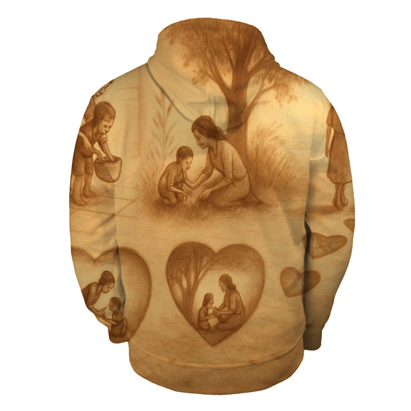 Footprints In The Heart designer hoodies