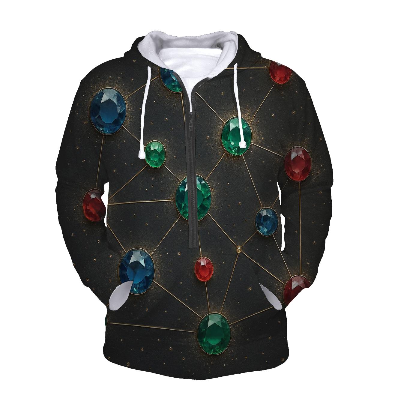 Galaxy Gem Constellation custom hoodies