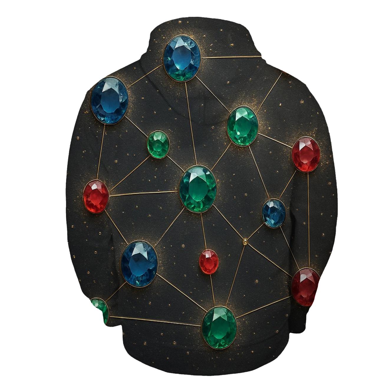Galaxy Gem Constellation custom hoodies