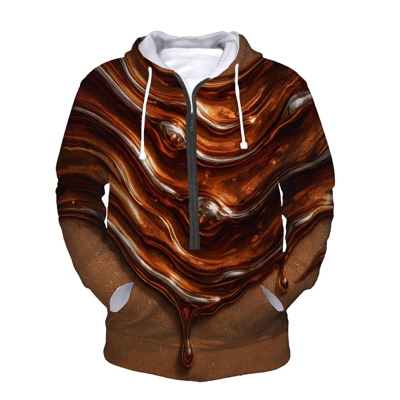 Copper Ripple Luxe hoodie styles