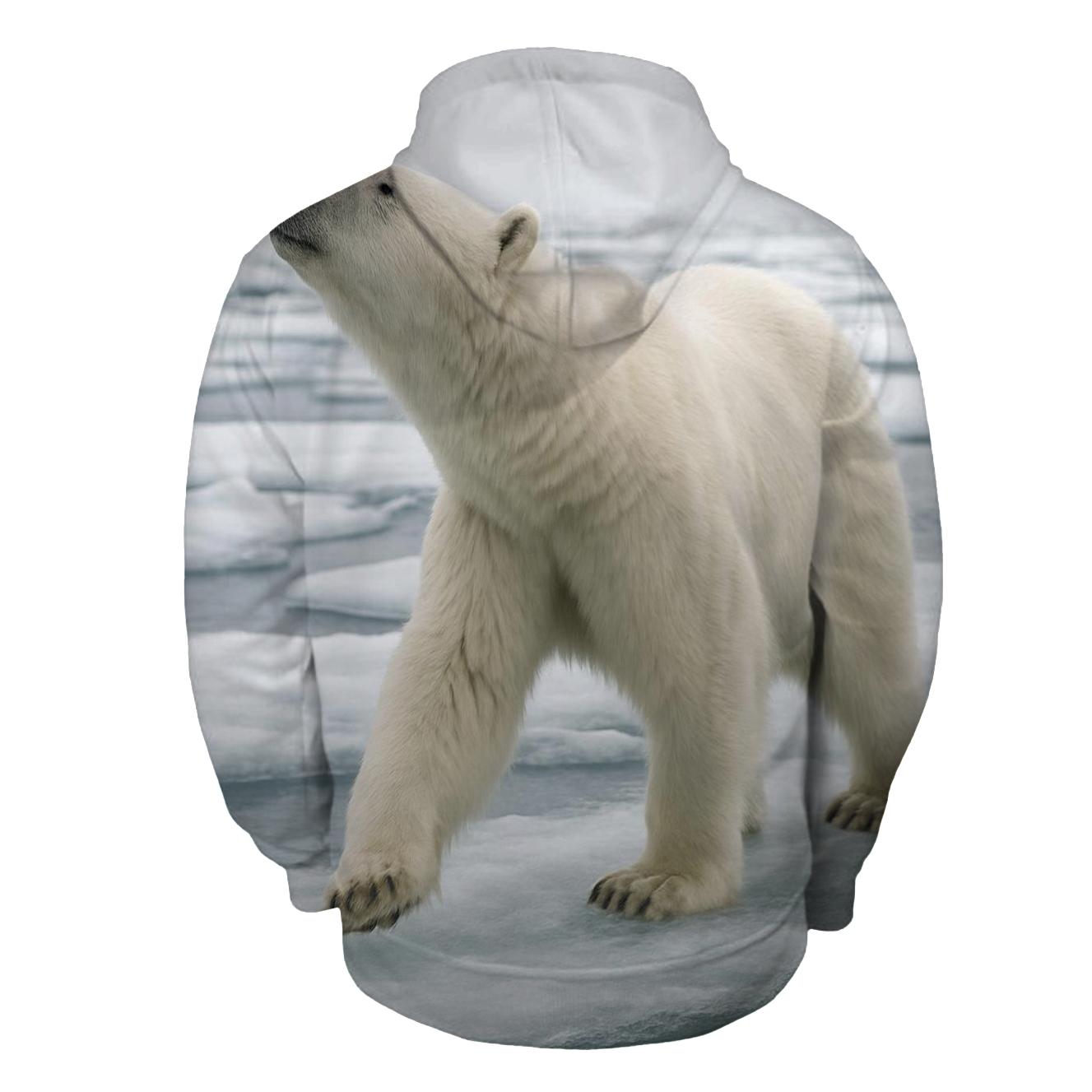 Sea-Ice Forage — Polar Bear hoodie designs