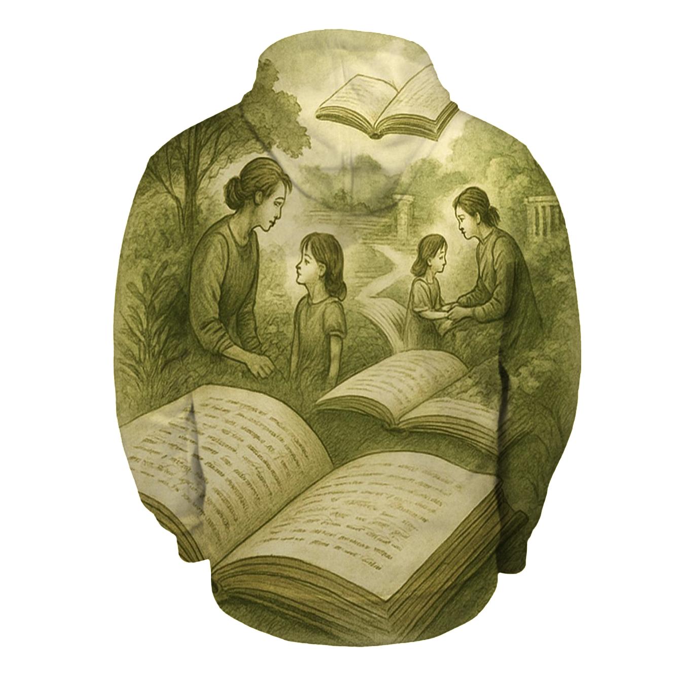 Between The Lines zip-up hoodies