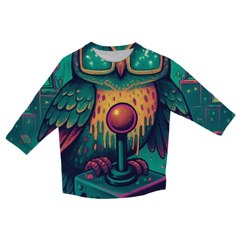 Mirage Arcade Owl custom 3/4 sleeve shirts