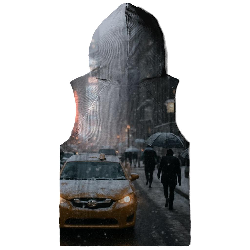 Snowfall At Midtown Night hoodies fashion