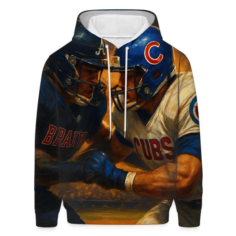 Diamond Duel At Sunset zip-up hoodies