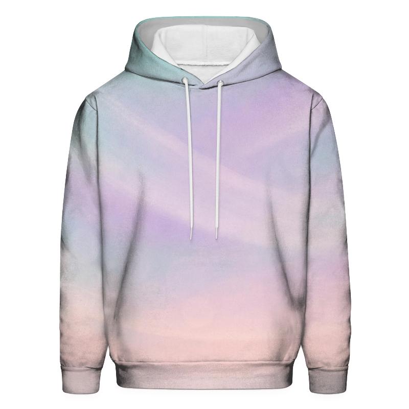 Pastel Aurora Wash graphic hoodies
