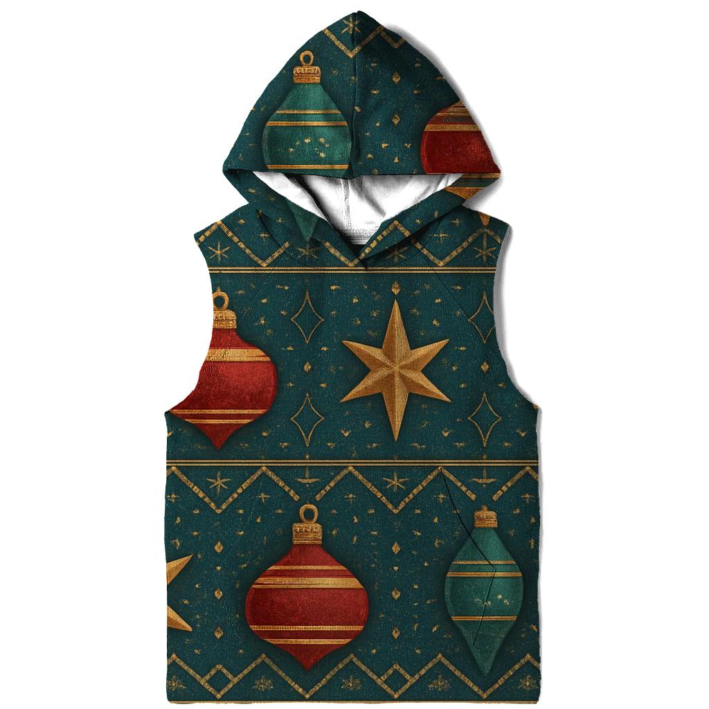 Ornament Tapestry Panel Design premium hoodies