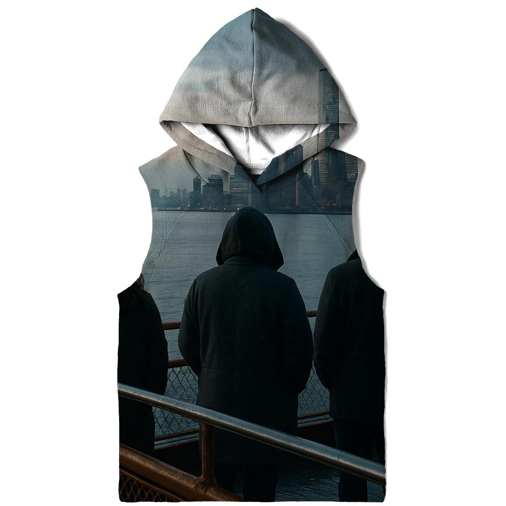 Dawn Ferry To Staten Island heavyweight hoodies