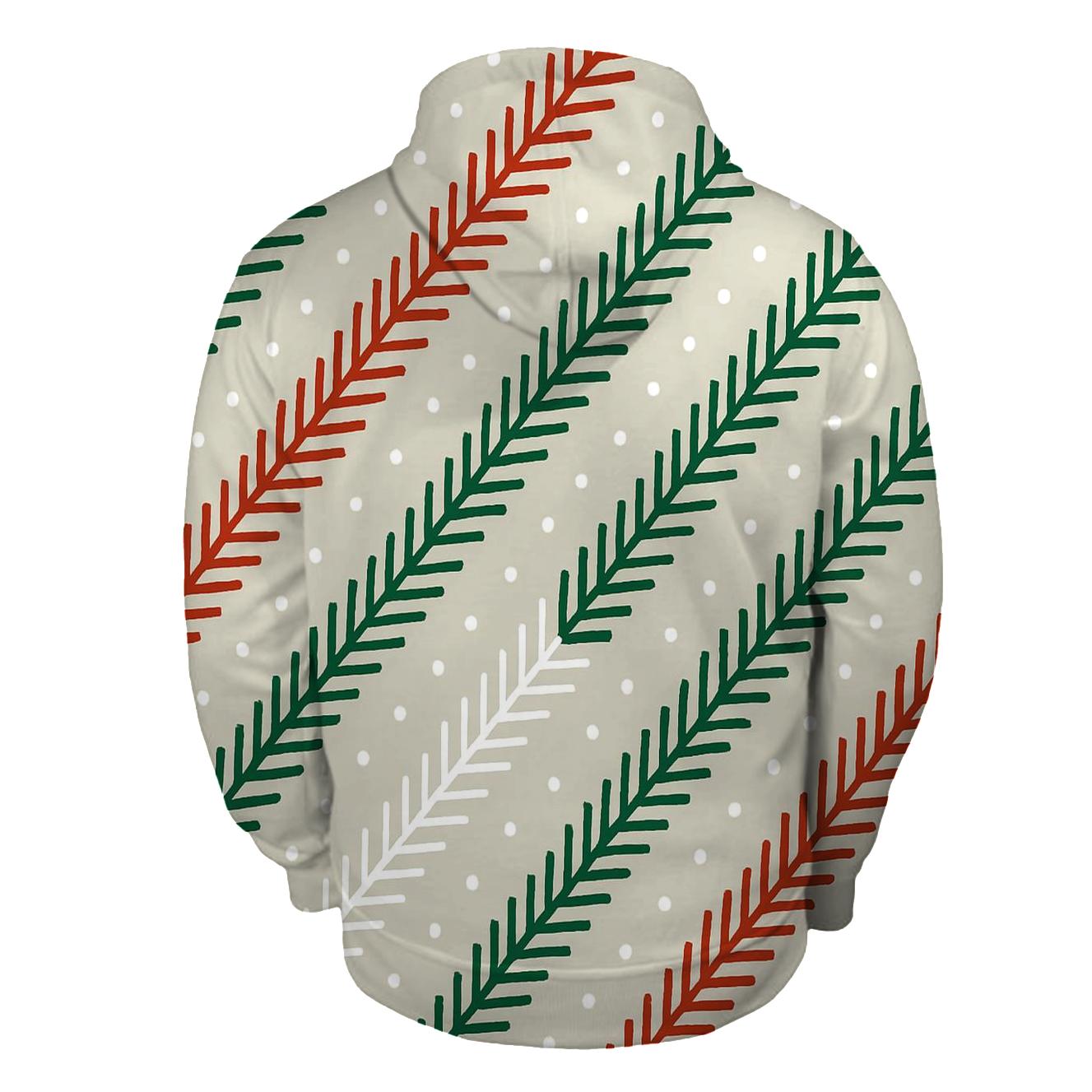 Pine Needle Waves graphic hoodies