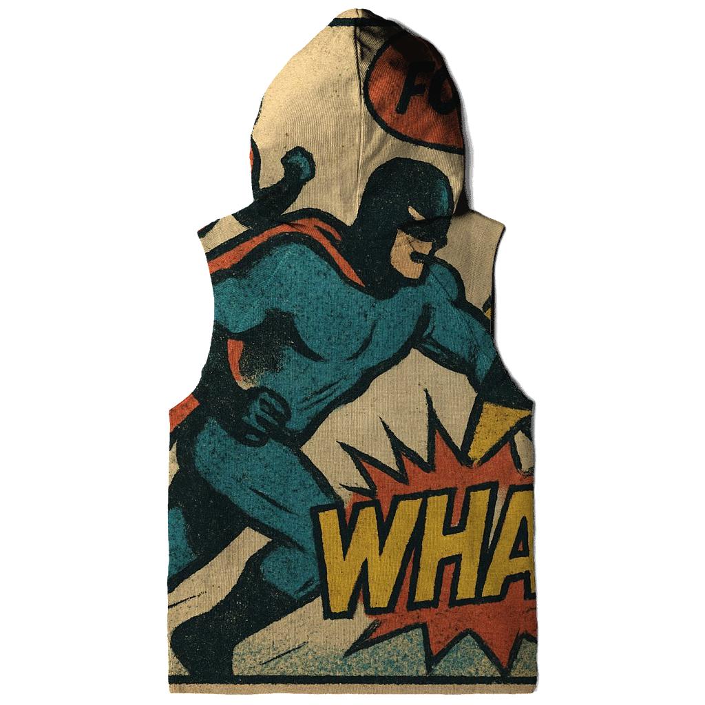 Faded Comic Book Panel premium hoodies