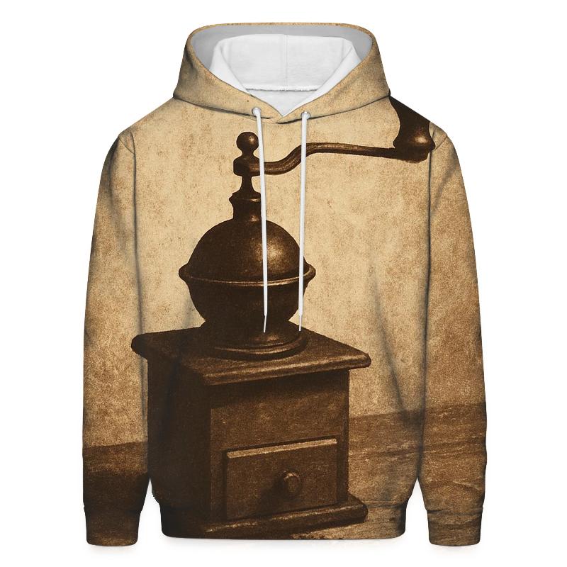 Vintage Grinder Silhouette graphic hoodies
