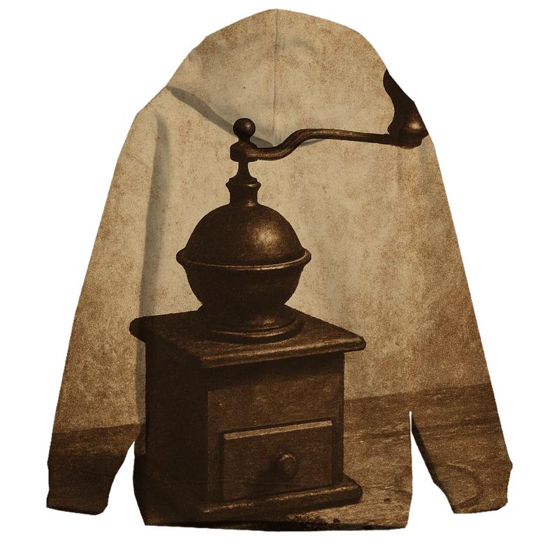 Vintage Grinder Silhouette graphic hoodies