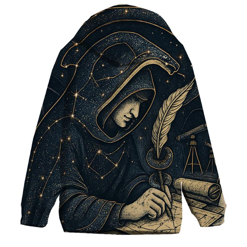 Celestial Ouroboros Cartographer designer hoodies