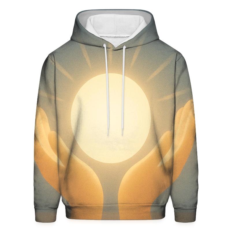 Radiant Harbor Of Hands pullover hoodies
