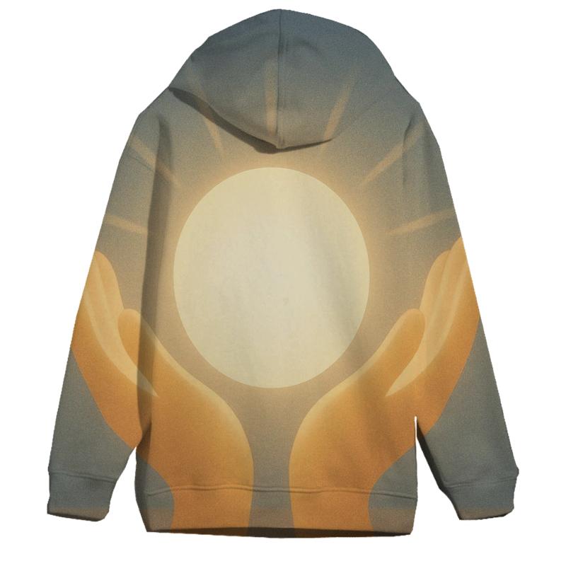Radiant Harbor Of Hands pullover hoodies