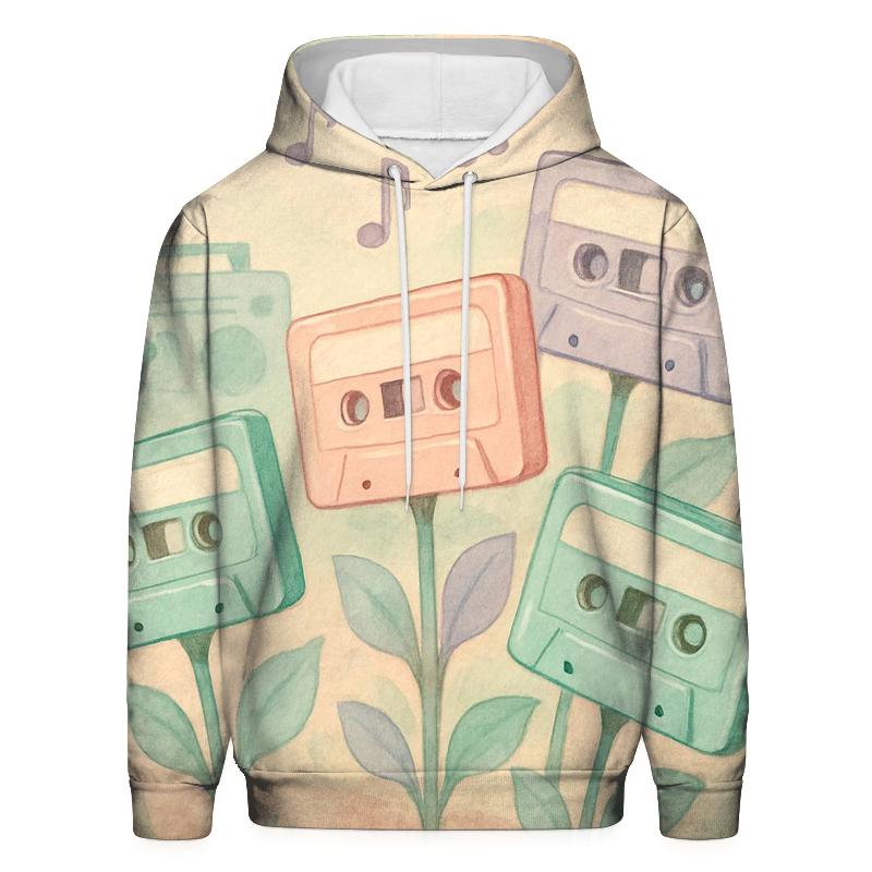 Cassette Garden hoodies fashion