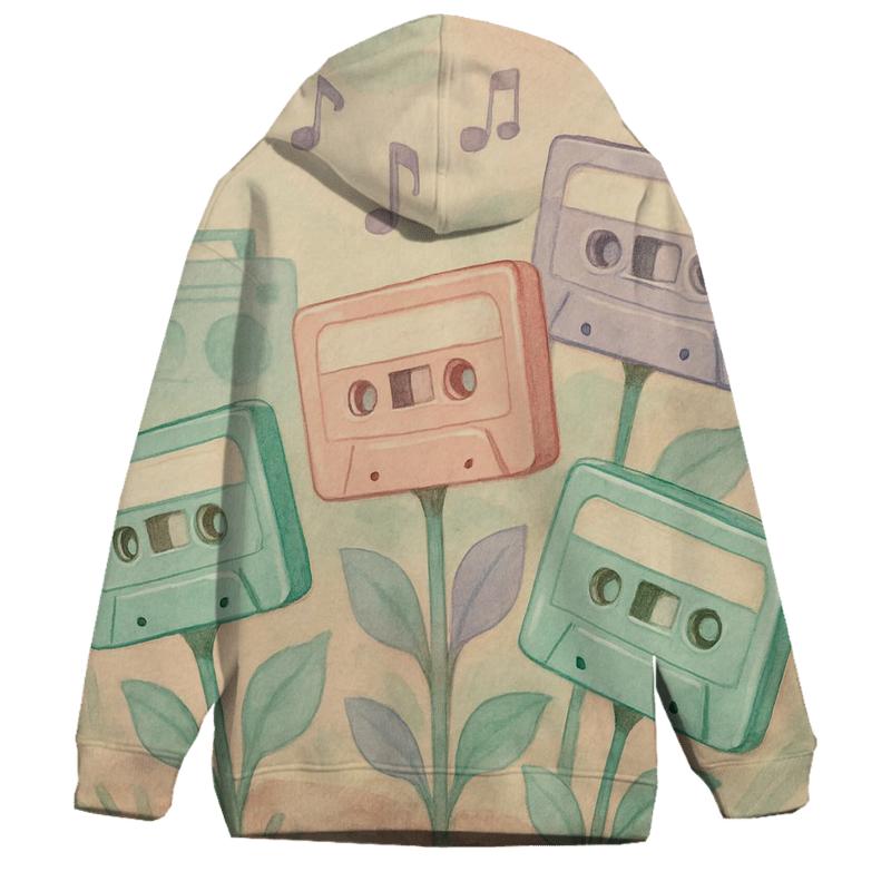 Cassette Garden hoodies fashion